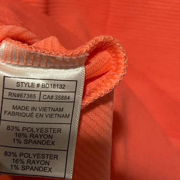 BB DAKOTA Neon Ribbed Ponte Dress Mayer Fitted dress new with tags medium - Picture 6 of 8